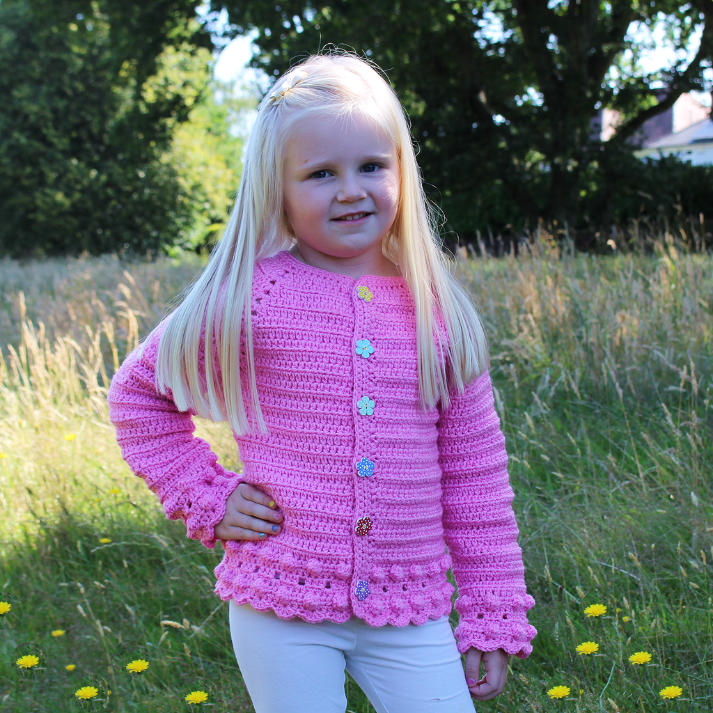 PEEK-A-BOO CARDIGAN CROCHET PATTERN USA – Kerry Jayne Designs Ltd