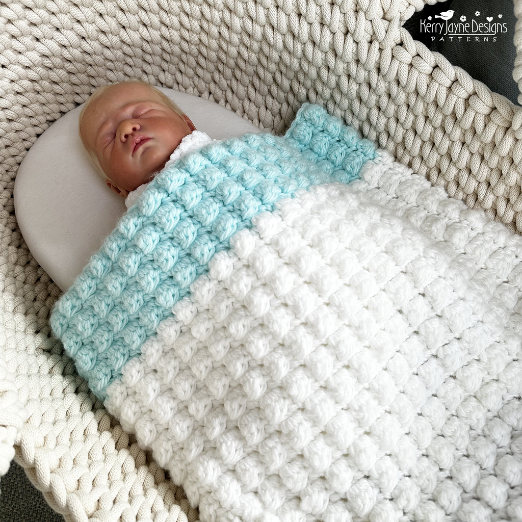 Baby Blanket Diy Finger Knit Blanket Crochet Patterns Bernat