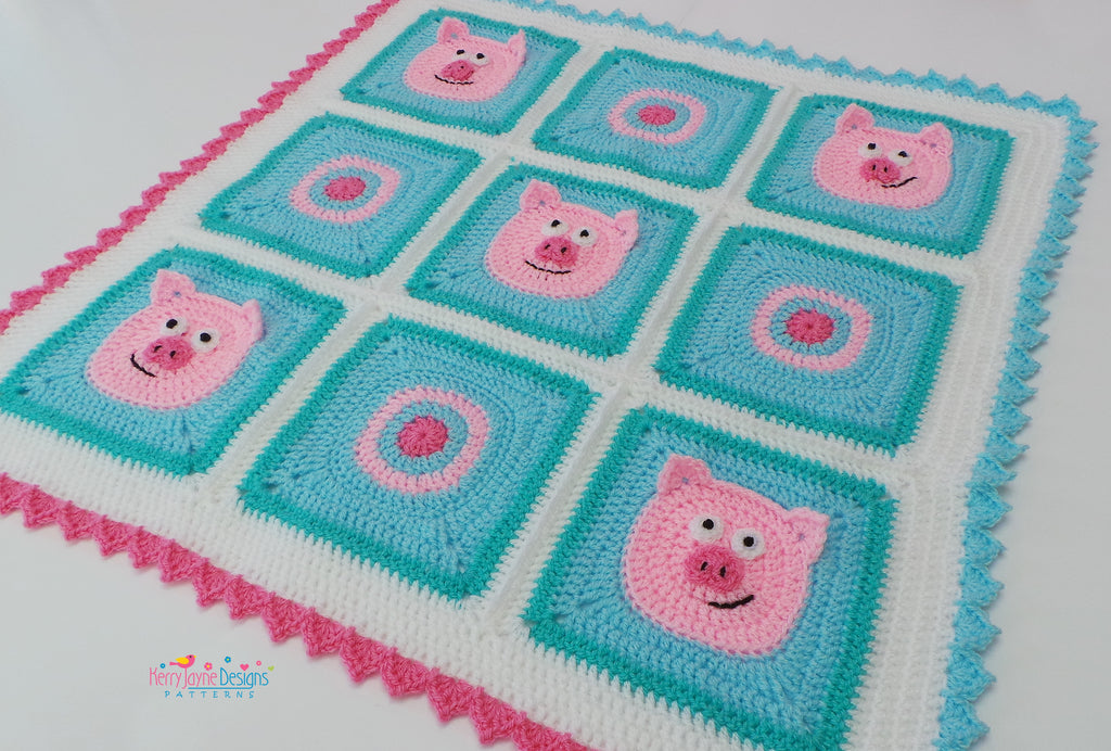 Piggy Blanket Pattern UK – Kerry Jayne Designs Ltd