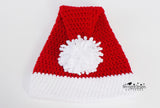 Crochet santa hat pattern