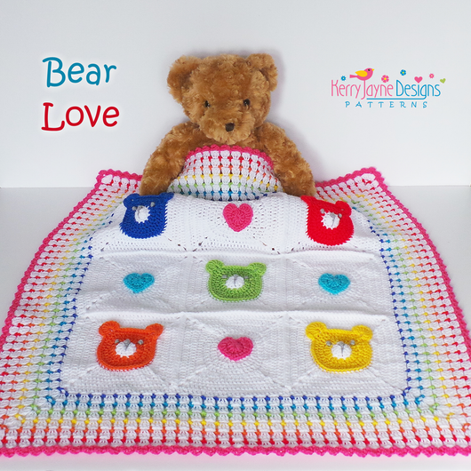 Crochet Bear Blanket