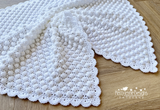 Bobble stitch blanket