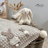 Baby bunny blanket 