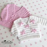 Chunky V Jumper Crochet Pattern USA