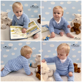 V neck baby jumper 
