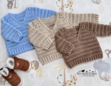 Boys V neck Jumper pattern 