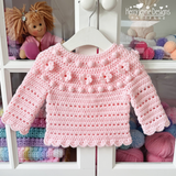 Baby sweater crochet pattern