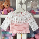 Daisy Jumper Crochet Pattern USA