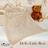 Blanket with bear on