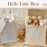 Hello Little Bear Blanket Pattern