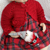 Christmas shrug crochet pattern