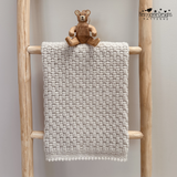 Basket weave Blanket crochet pattern 