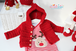 My First Hoodie Crochet Pattern UK
