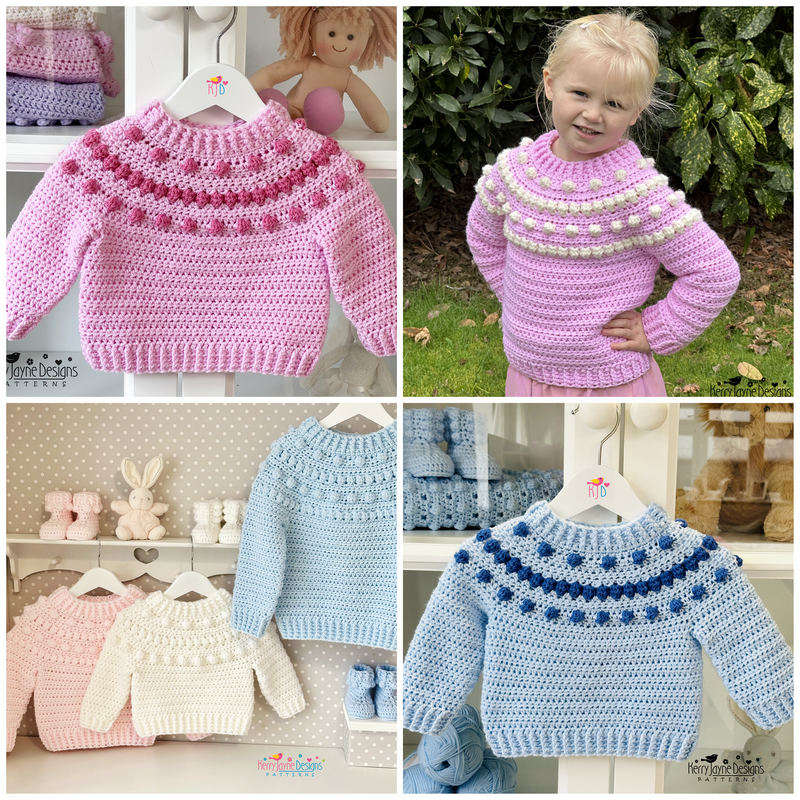 New two colour neverending sweater design