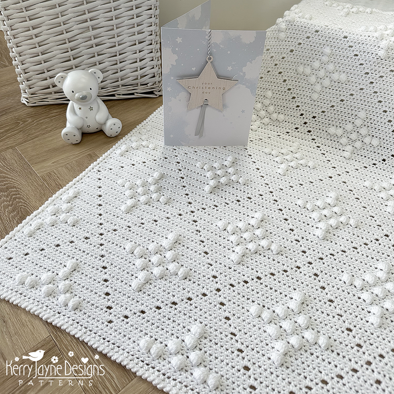 Baby Star Wrap Blanket Crochet Pattern Crochet Baby Blanket