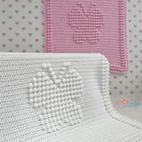 Pink and white Butterfly Blankets 