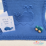 Whale blanket crochet pattern 
