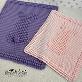 Pink Bunny blanket 