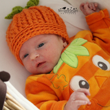 Pumpkin Hat Crochet Pattern | Baby to Adult | UK & US