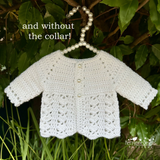Queen Charlotte Cardigan Crochet Pattern USA