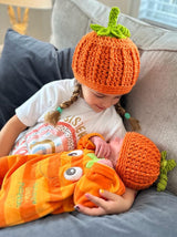 Pumpkin Hat crochet pattern 