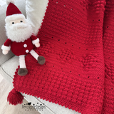 Snowflakes crochet blanket pattern 