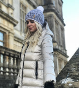 Tweedy crochet hat 