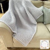 BOBBLE STITCH THROW