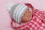Baby Pom Pom hat Pattern