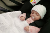 Baby car seat blanket crochet pattern