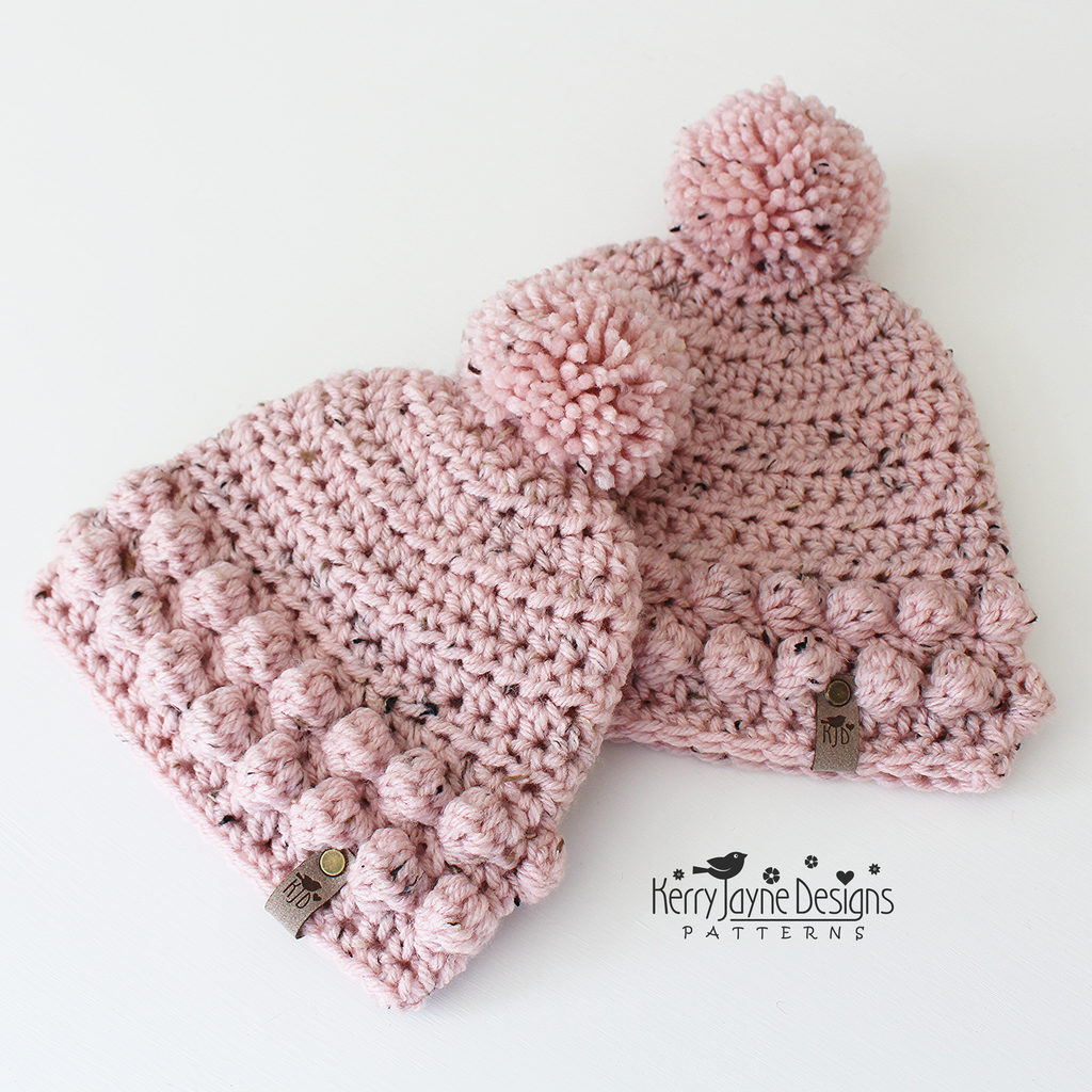 Balmoral Bobble Beanie UK - FREE PATTERN – Kerry Jayne Designs Ltd