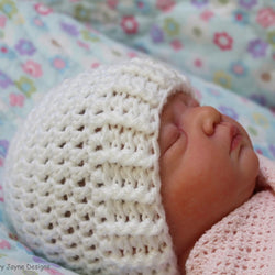 Beginners baby hat crochet pattern