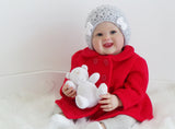Baby bow hat crochet pattern