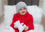 Baby Bow hat crochet pattern