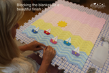 Bobbing Boats Blanket Crochet Pattern
