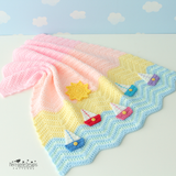 Bobbing Boats Blanket Pattern