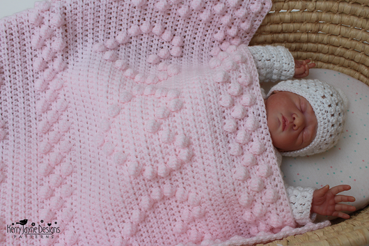 Pink 2024 baby blanket