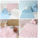 Blanket pattern with Bunnies