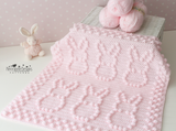 Pink Bunny Blanket
