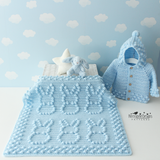 Bobbles and Bunnies Blanket 