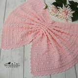 Pink Bobble crochet blanket