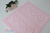 Hearts and Bobbles Blanket