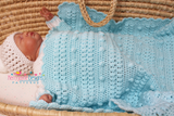 Newborn crochet blanket