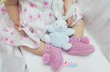 POM POM BABY BOOTIES