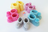 Bobtail Booties Crochet Pattern