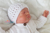 Unisex Baby hat crochet pattern