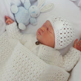 Bobtail Baby hat crochet pattern