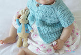 baby girl cardigan crochet pattern