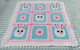 Crochet Bunny blanket pattern