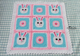 Crocheted Bunny blanket pattern